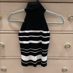 Black and white Zara knit